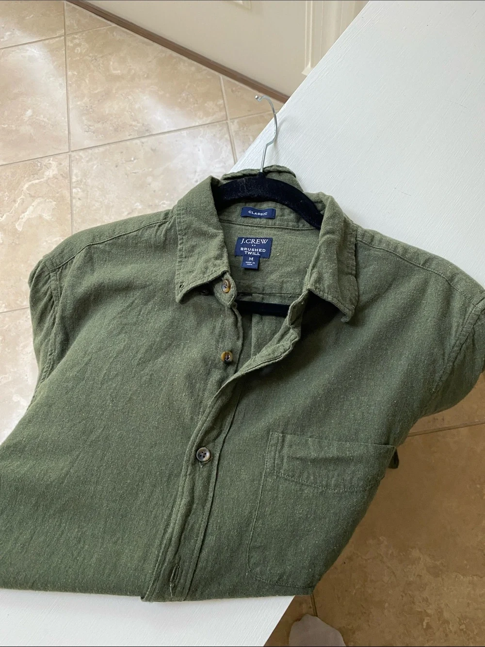 J. CREW FACTORY Brushed Twill Shirt